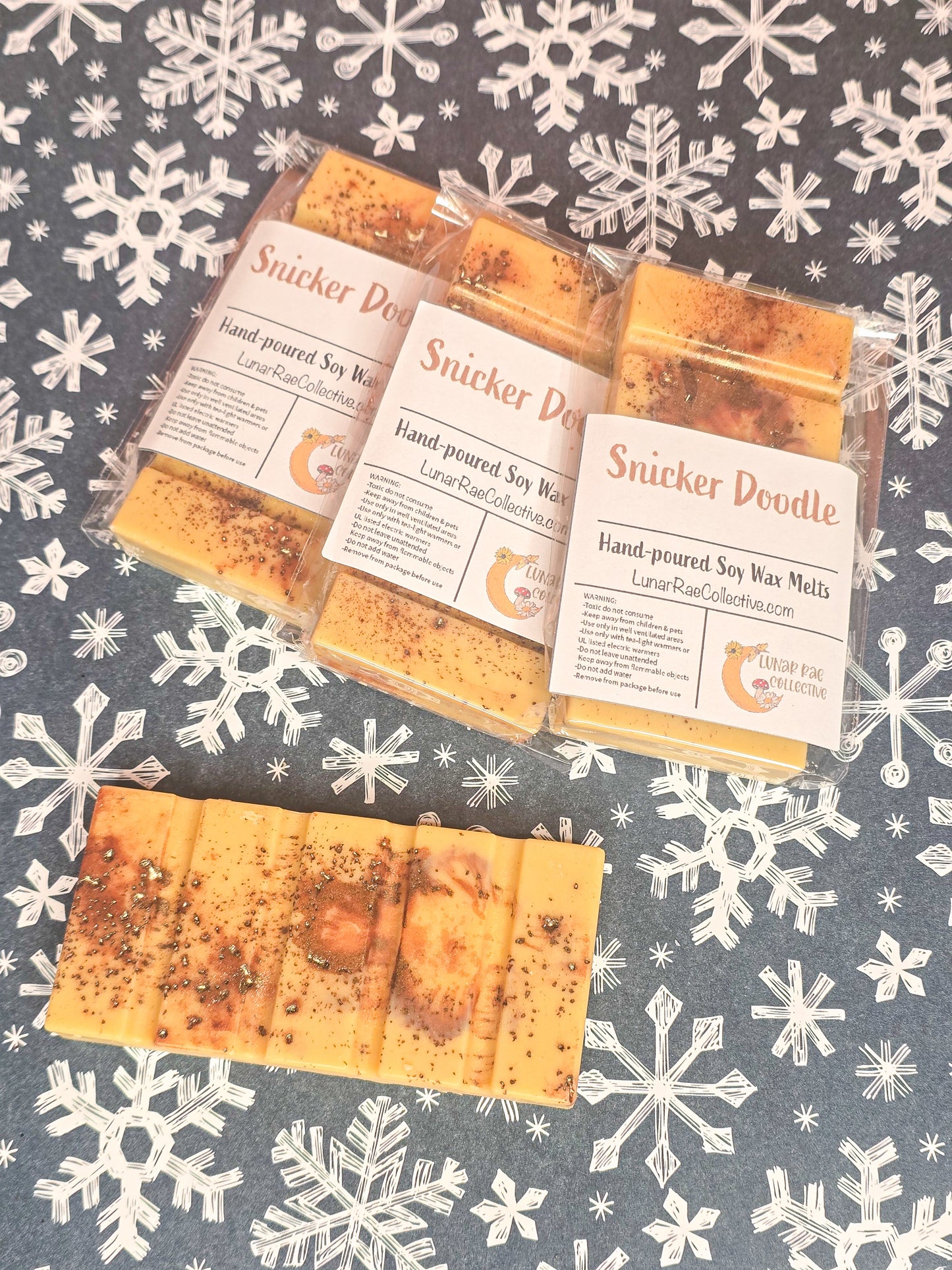 Snicker Doodle Soy Wax Melt Bar