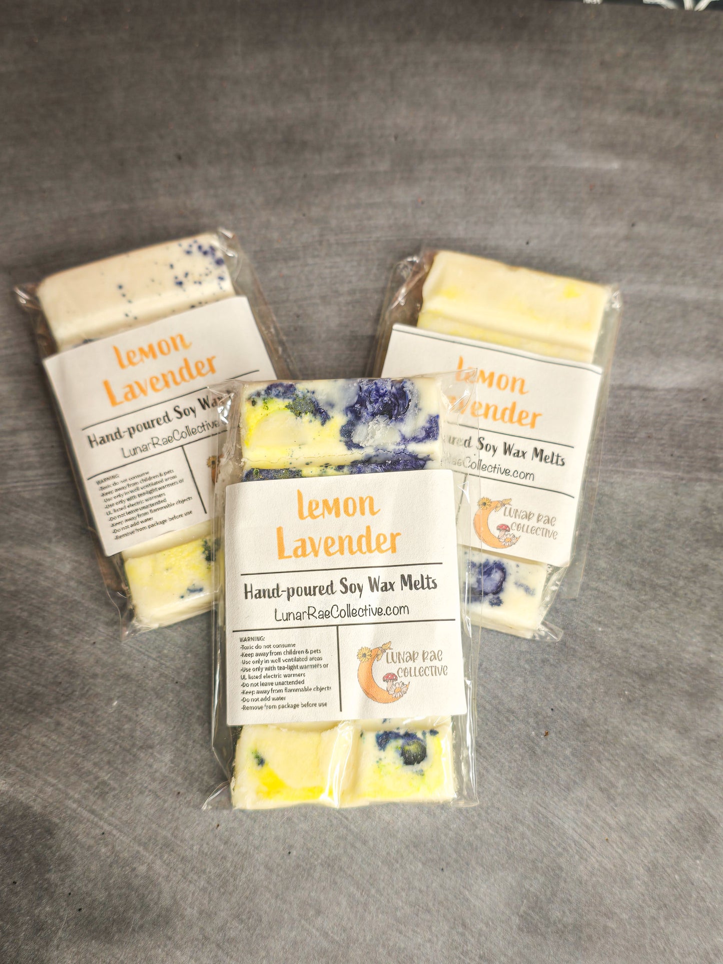 Lemon Lavender Soy Wax Melt Bar