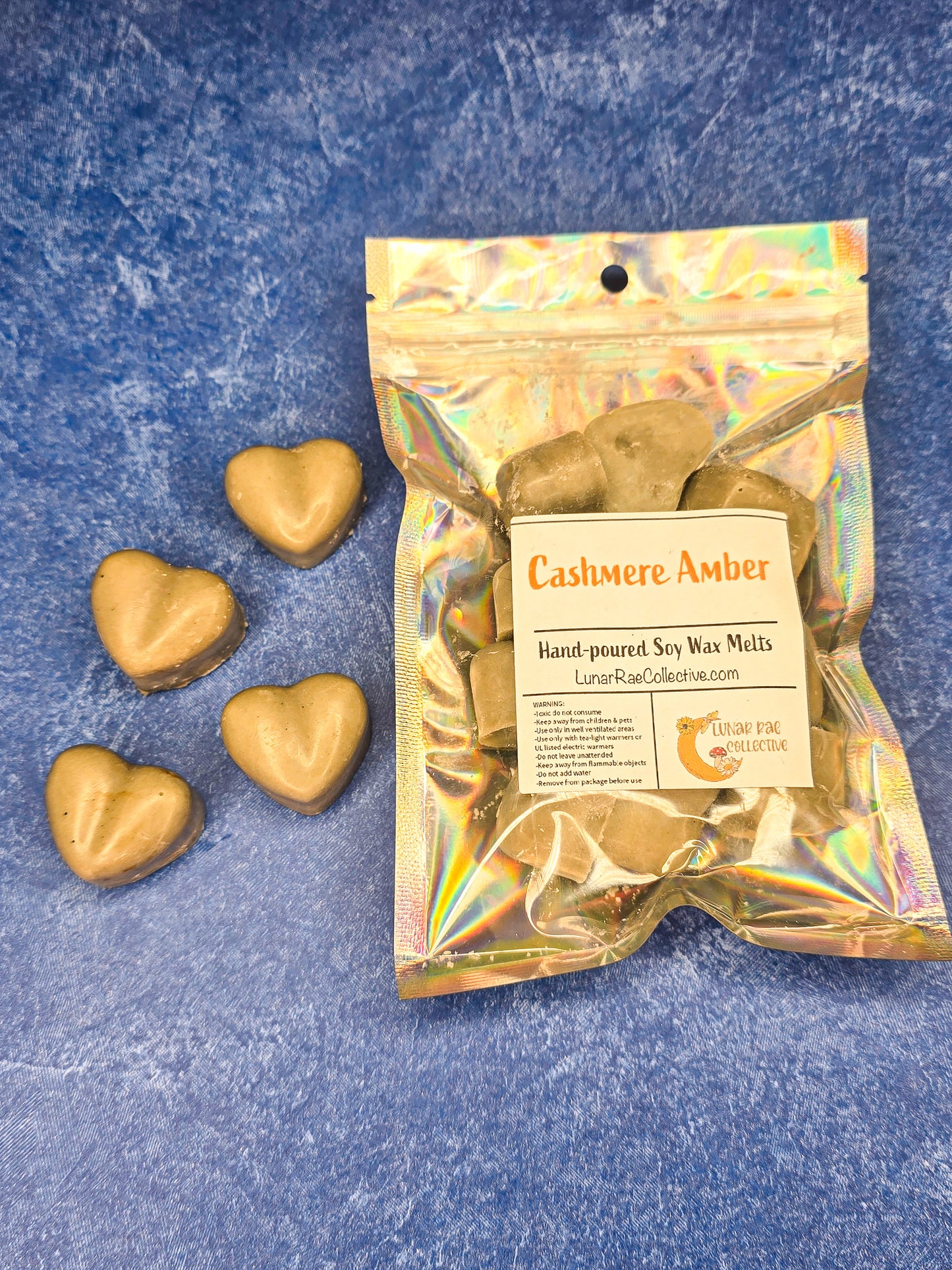 Cashmere Amber Soy Wax Melt