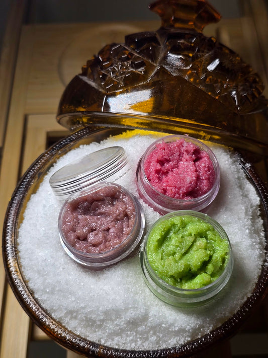 “Spring Moonlit Harvest” Exfoliating Lip Scrubs Collection