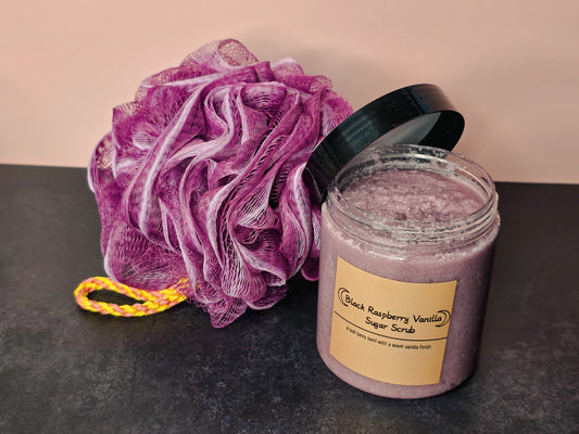 Black Raspberry Vanilla Sugar Scrub