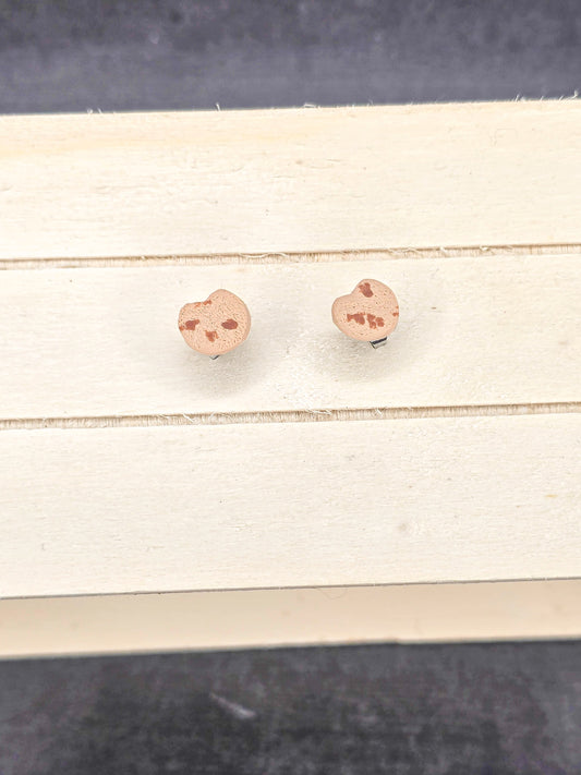 Santa’s Cookies- Stud Polymer Clay Earrings