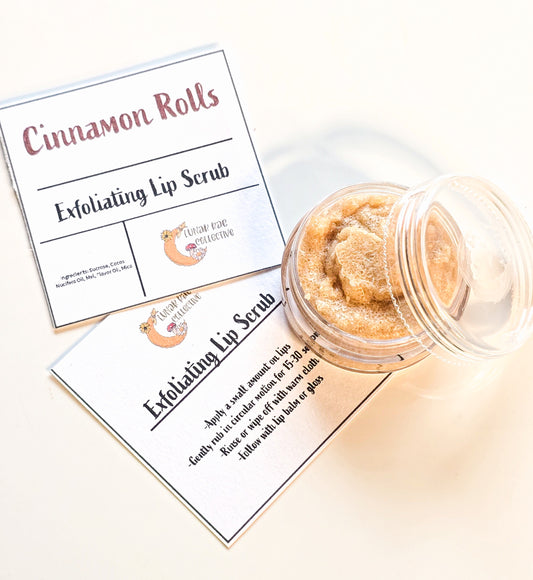 Cinnamon Roll Exfoliating Lip Scrub